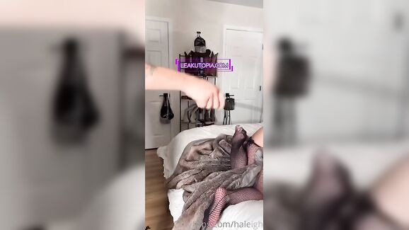 Haleigh Cox Spanked & Punished With Anal Butt Plug Leaked