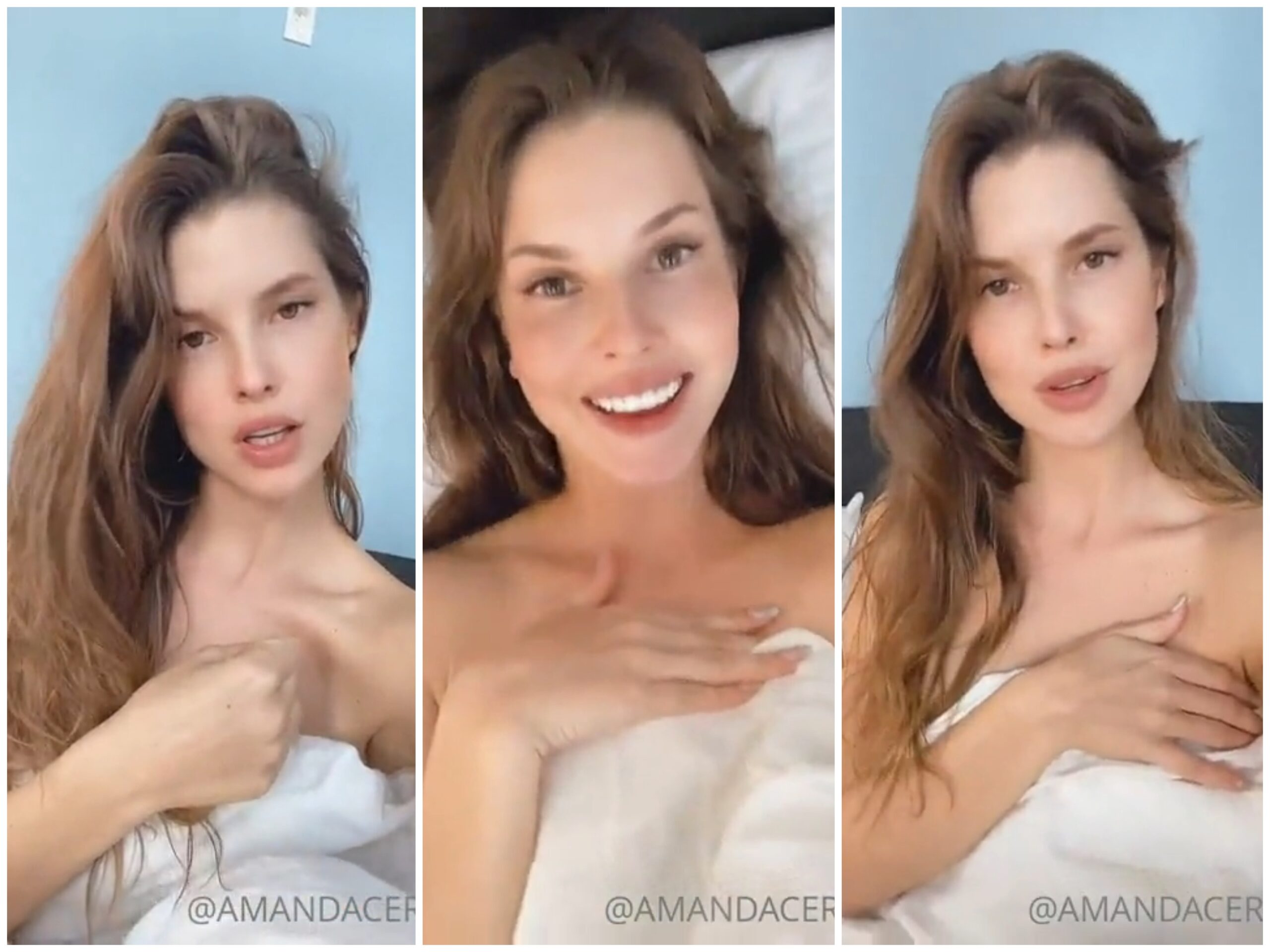 Amanda Cerny Nude Bed Tease Leaked