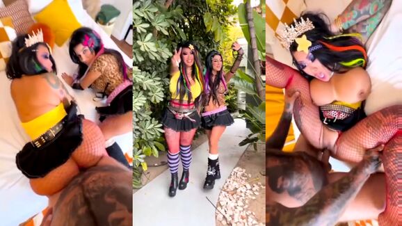Lena The Plug Threeway With Connie Perignon Leaked
