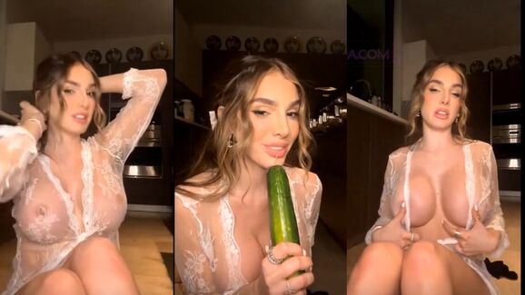 Lyna Perez Cucumber Sucking Live Leaked